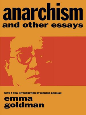 cover image of Anarchism and Other Essays